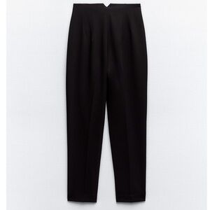 High waisted Zara pants - black